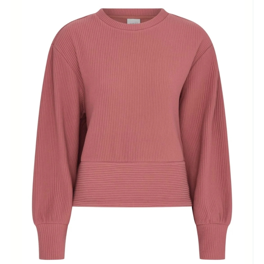 Ribbed Pink Sweater